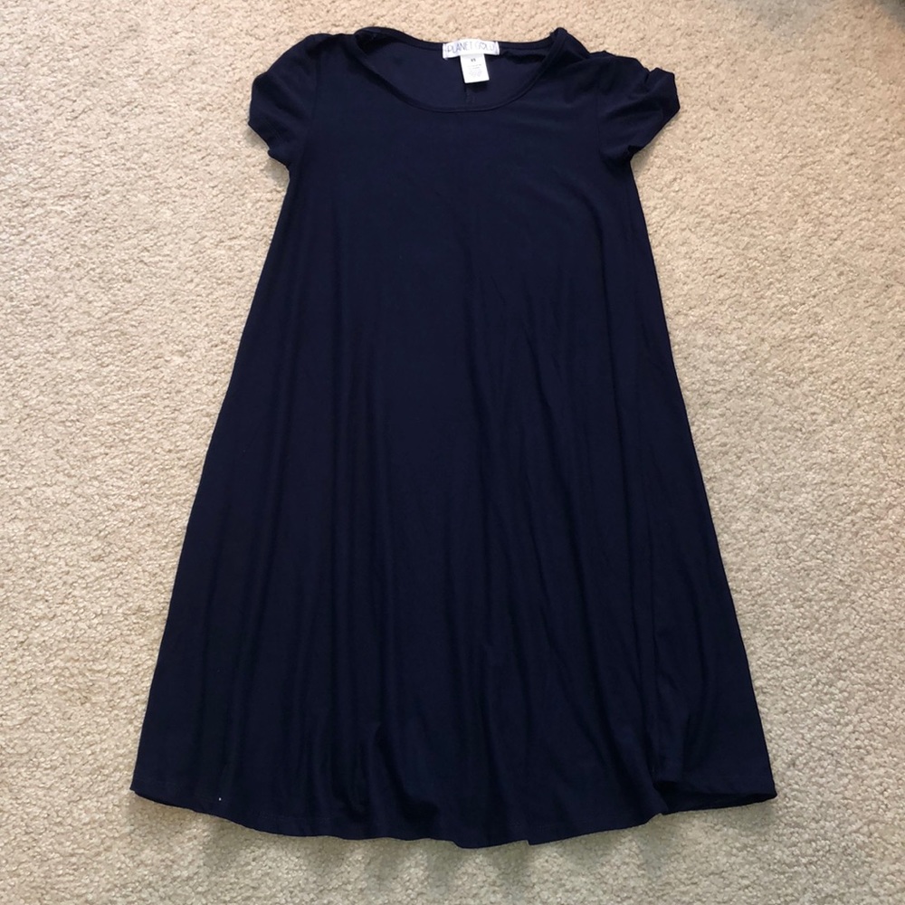 Planet Gold t-shirt dress